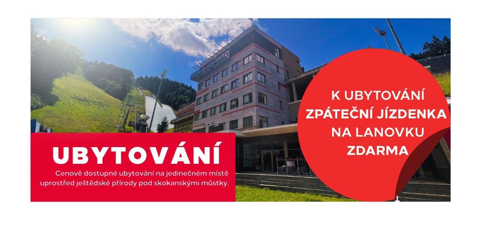 Hotel Mustek Либерц Экстерьер фото